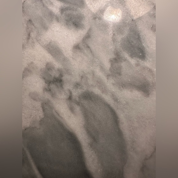 Elegant Faux Marble Bath Tray with Gold Handles NWOT - Picture 5 of 5